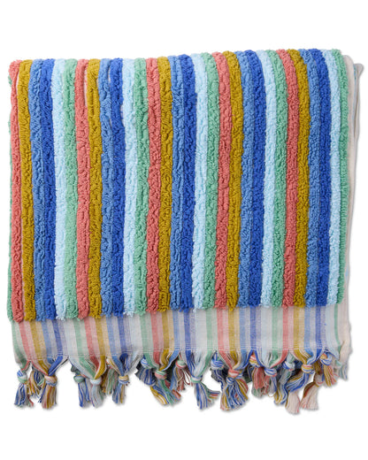 Kip & Co Turkish Bath Towel, Madeira Stripe