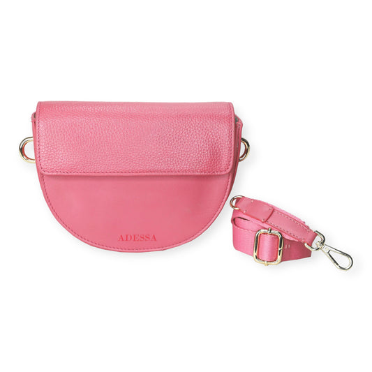 Adessa Berlin Leather Bag, Sweet Pink