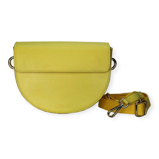 Adessa Berlin Leather Bag, Sunshine Yellow