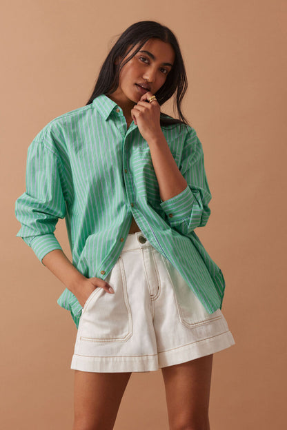 Ceres Life Weekender Short, Fresh Ecru