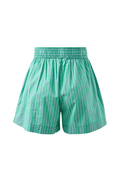 Ceres Life Mila Short, Zesty Green Triple Stripe