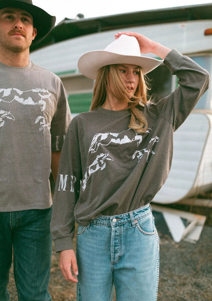 FAR MER. by Whitney Stampede Long Sleeve TShirt