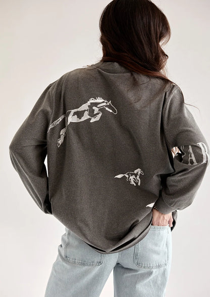 FAR MER. by Whitney Stampede Long Sleeve TShirt