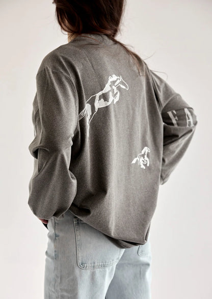 FAR MER. by Whitney Stampede Long Sleeve TShirt