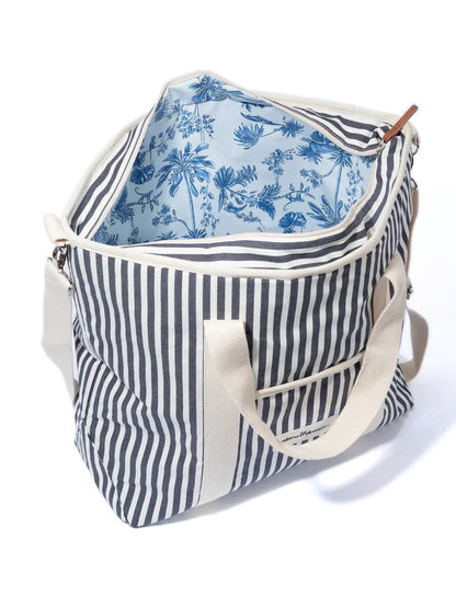 Business and Pleasure The Cooler Tote, Lauren’s Navy Stripe