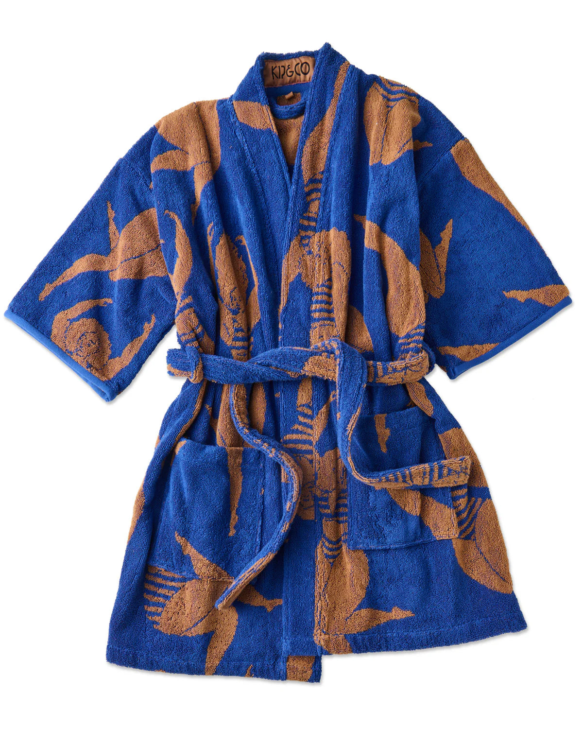 Kip & Co Terry Mini Robe, Sun Kissed