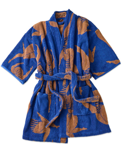 Kip & Co Terry Mini Robe, Sun Kissed