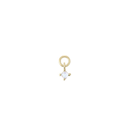ToniMay Petite Cubic Charm, Gold