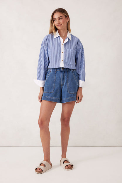 Ceres Life Weekender Short, Fresh Indigo