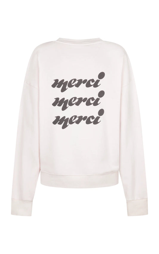 Araminta James Merci Sweatshirt, Dusty Rose