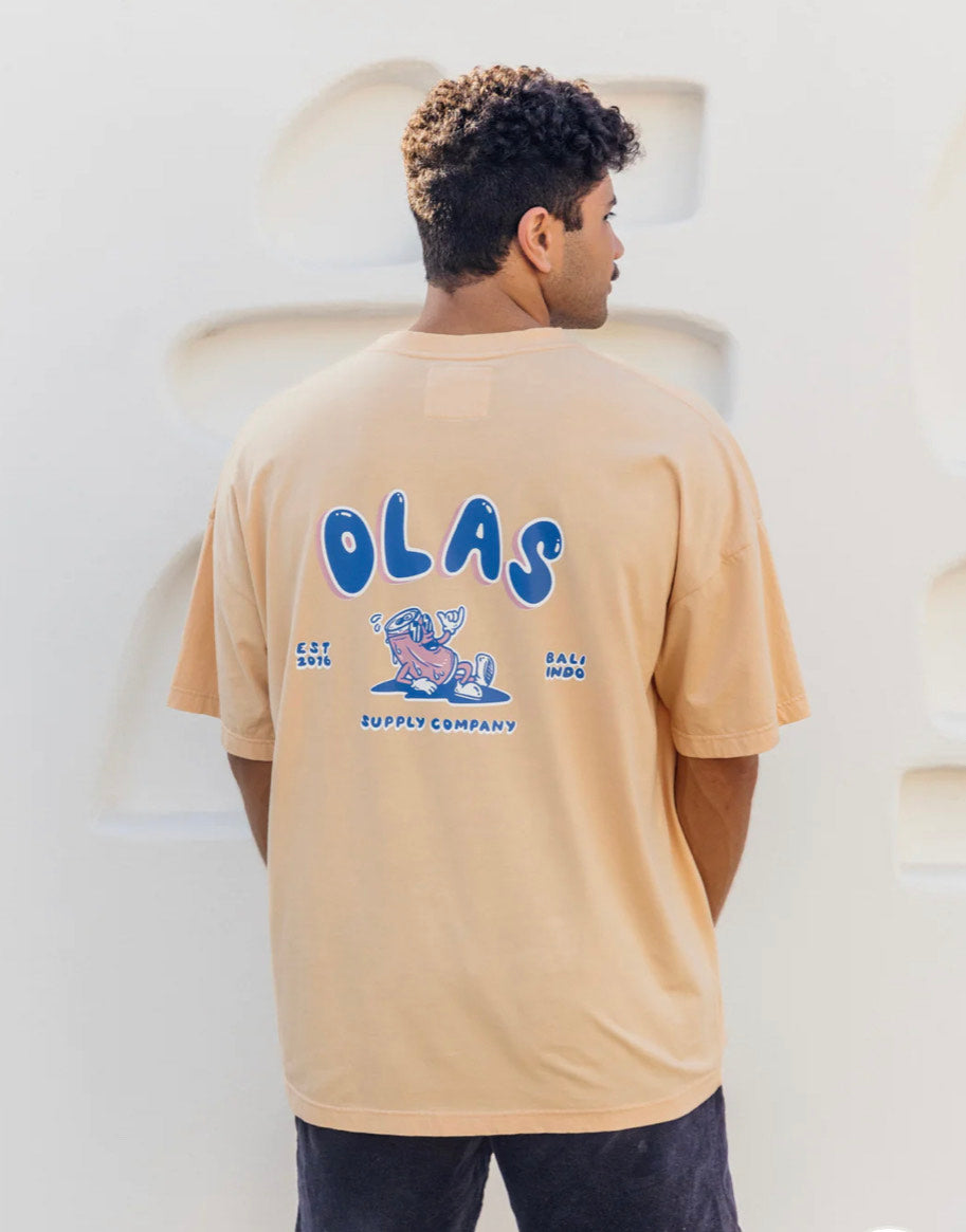 Olas Supply Co. Box Tee, Tinnies