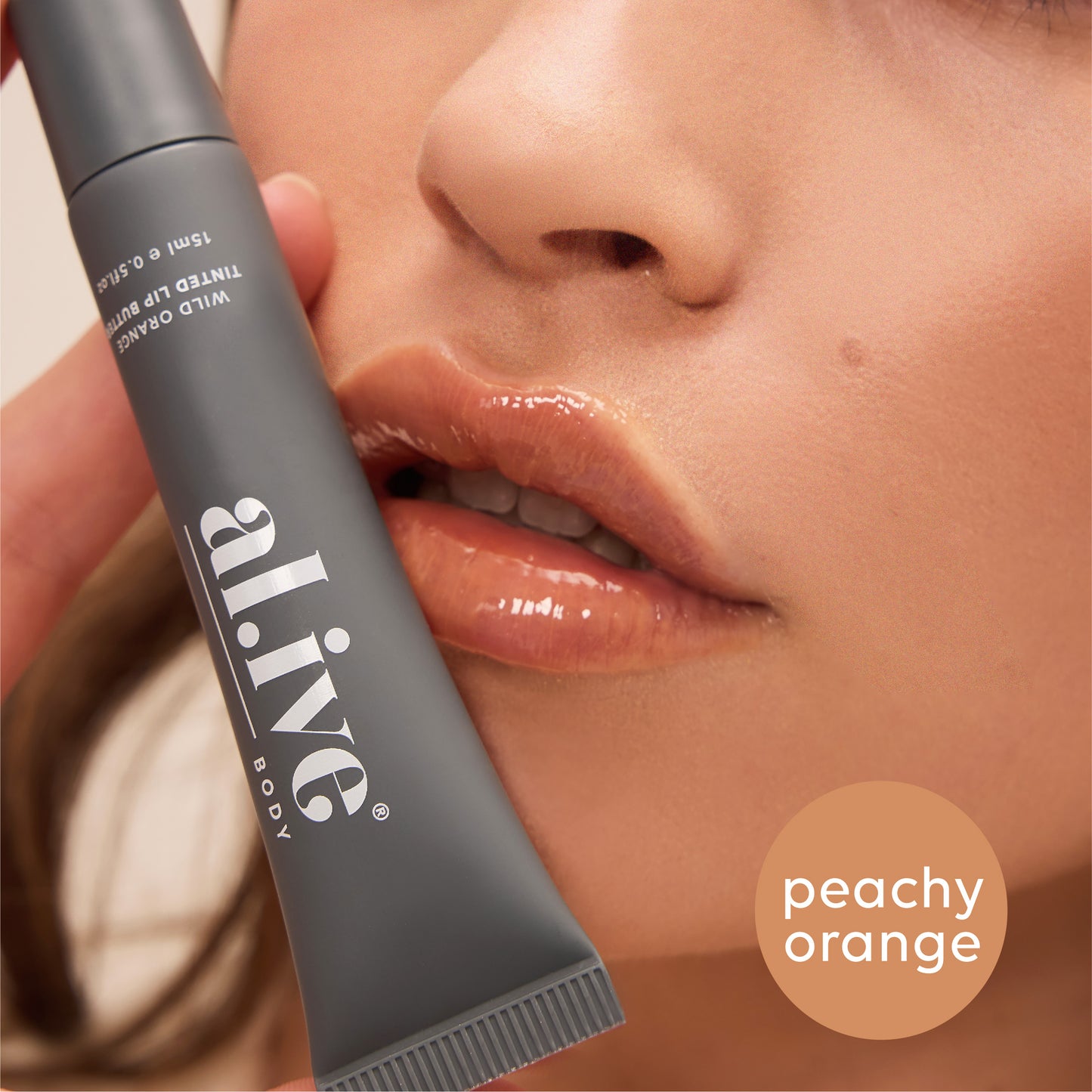 Al.ive Tinted Lip Butter, Wild Orange