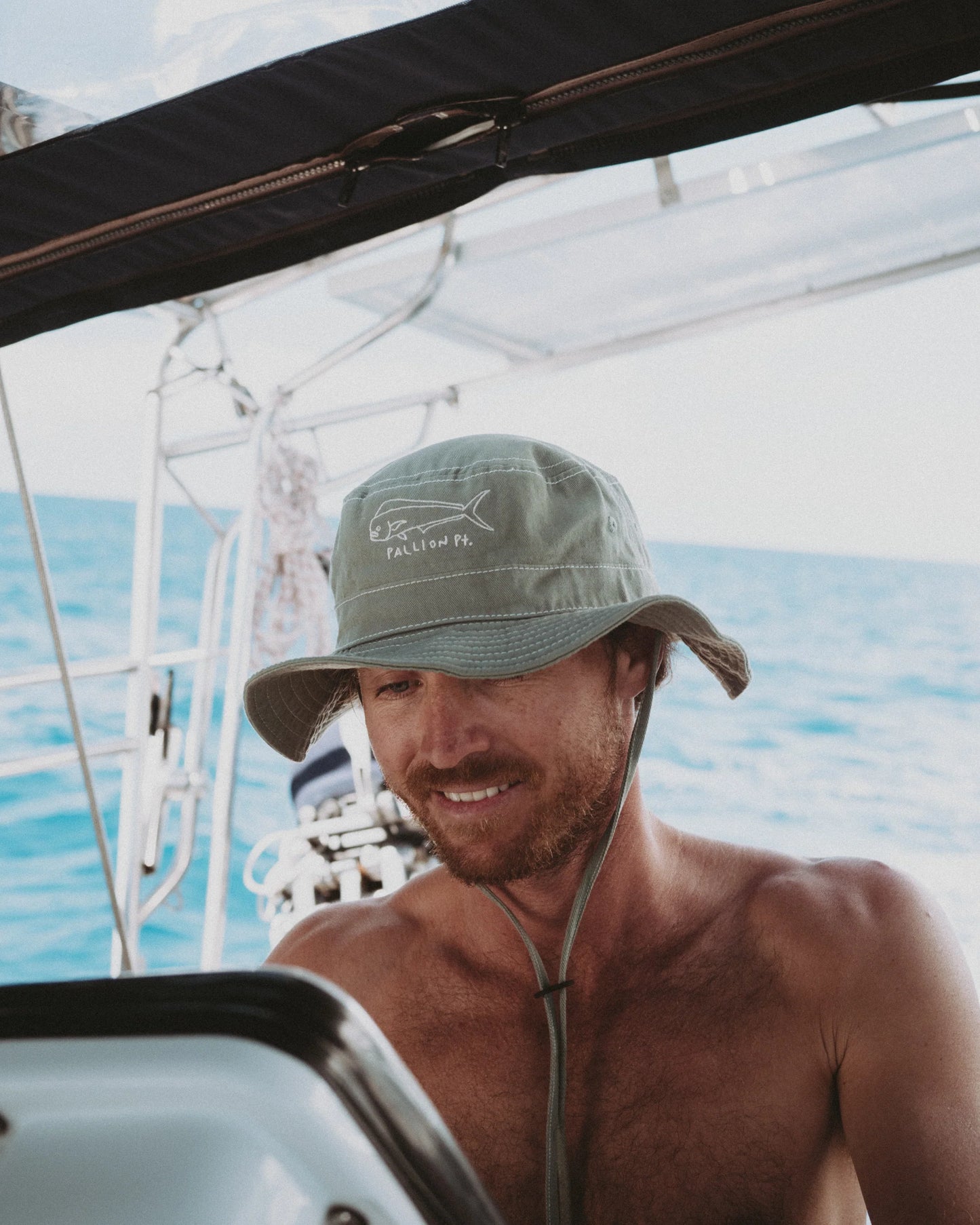 Pallion Point Mahi Mahi Wide Brim Hat