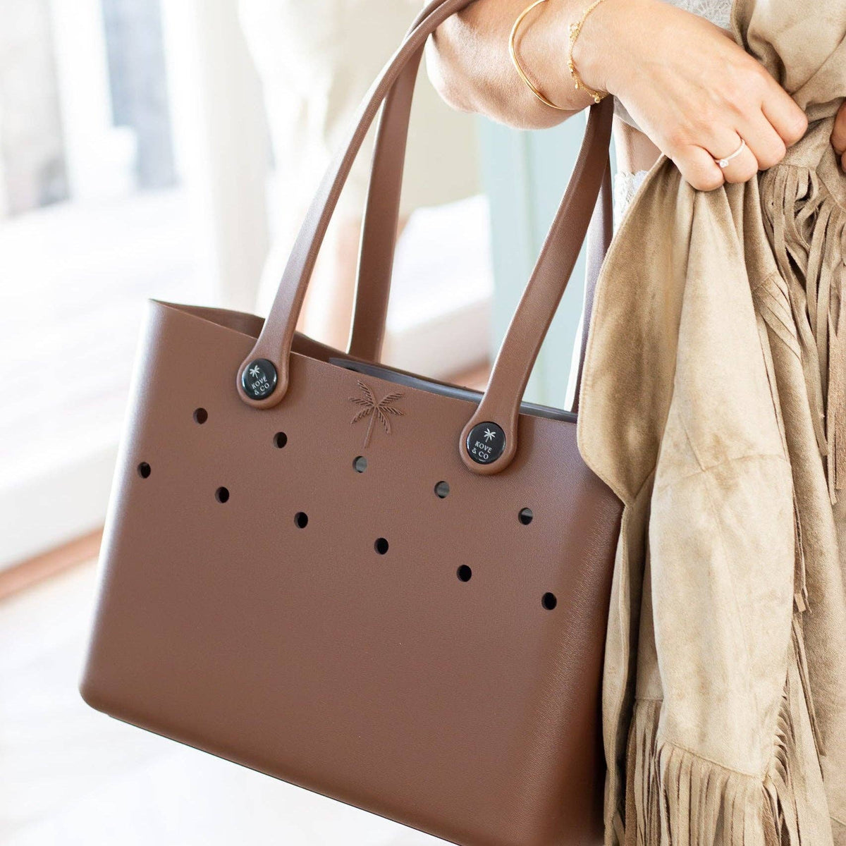 Kove & Co Midi Tribe Bag, Espresso Bay