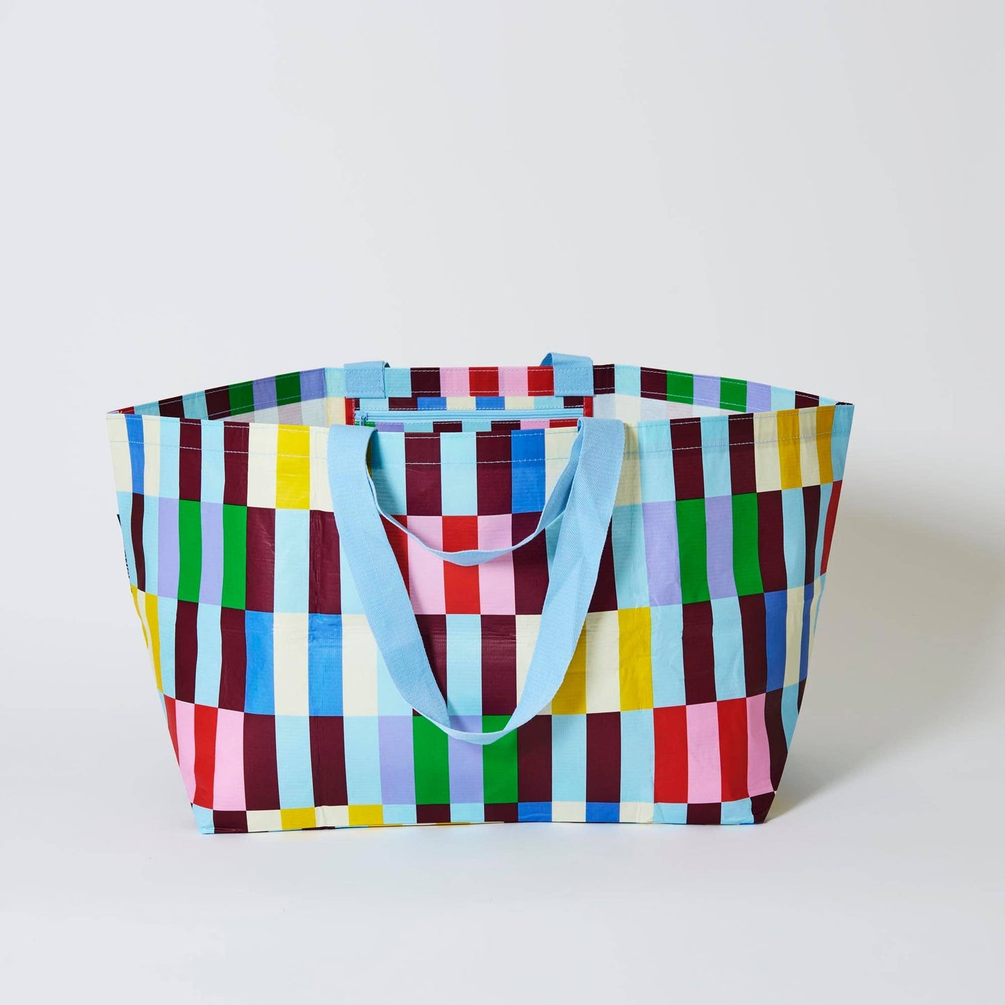 Project Ten Oversized Tote, Multi Stripe