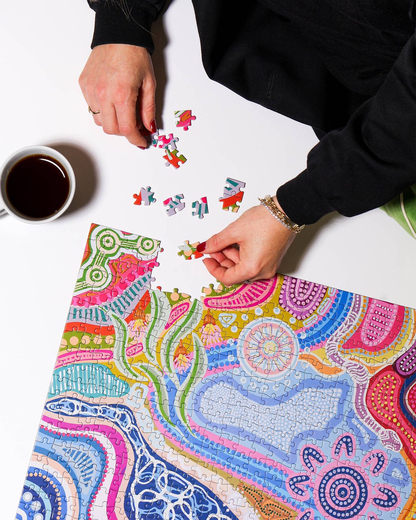 Journey Of Something 1000 Piece Jigsaw Puzzle, Colourful Life