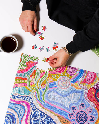 Journey Of Something 1000 Piece Jigsaw Puzzle, Colourful Life