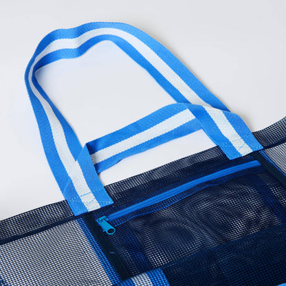 Project Ten Mesh Oversized Tote, Navy