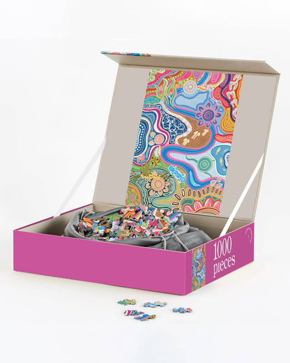 Journey Of Something 1000 Piece Jigsaw Puzzle, Colourful Life