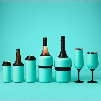 Huski Slim Can Cooler, Turquoise