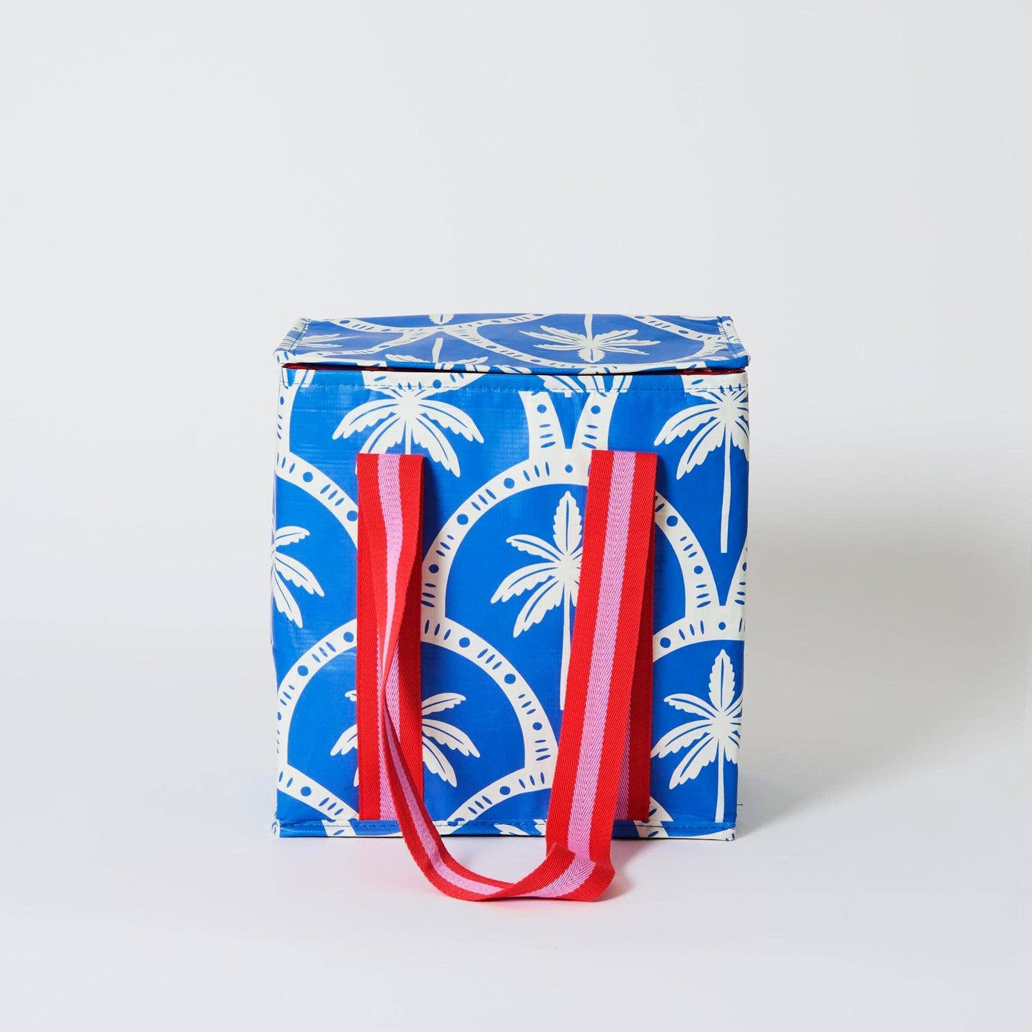 Project Ten Medium Insulated Tote, Blue Palm