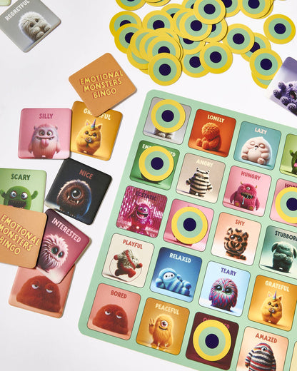 Journey Of Something Emotional Monsters Bingo