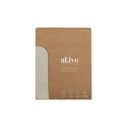 Al.ive Biodegradable Dish Cloth 2pk