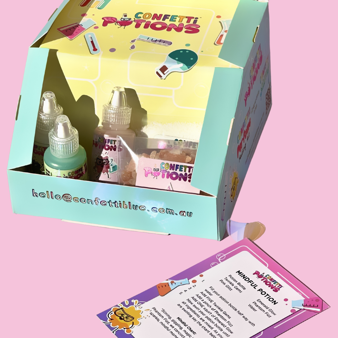 Confetti Blue Science Discovery Potion Kit