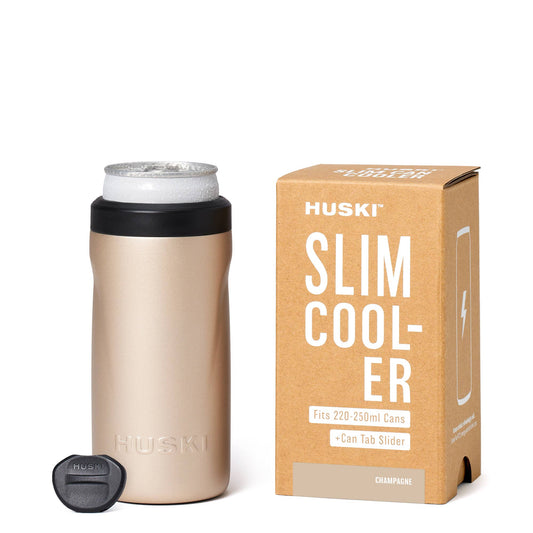 Huski Slim Can Cooler, Champagne