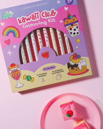 Journey Of Something Colouring Kit, Kawaii Club