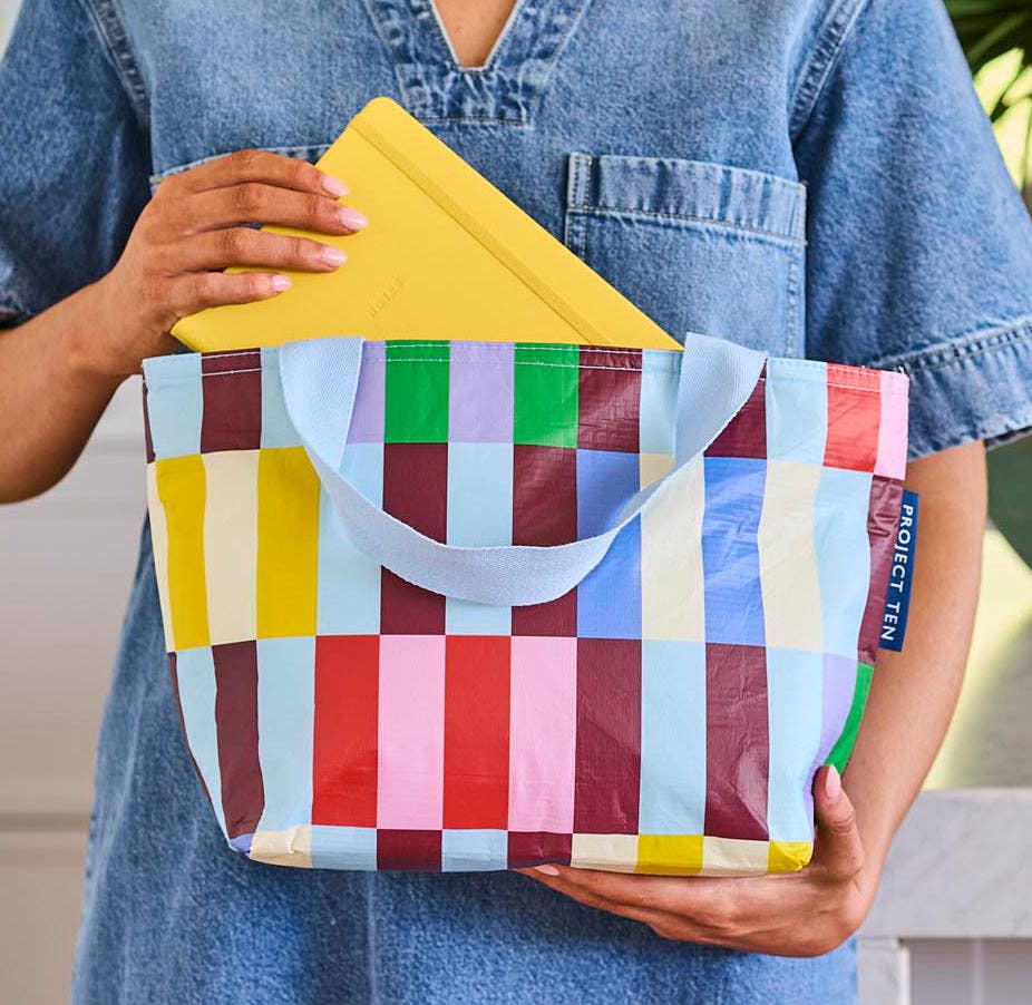 Project Ten Mini Tote, Multi Stripe