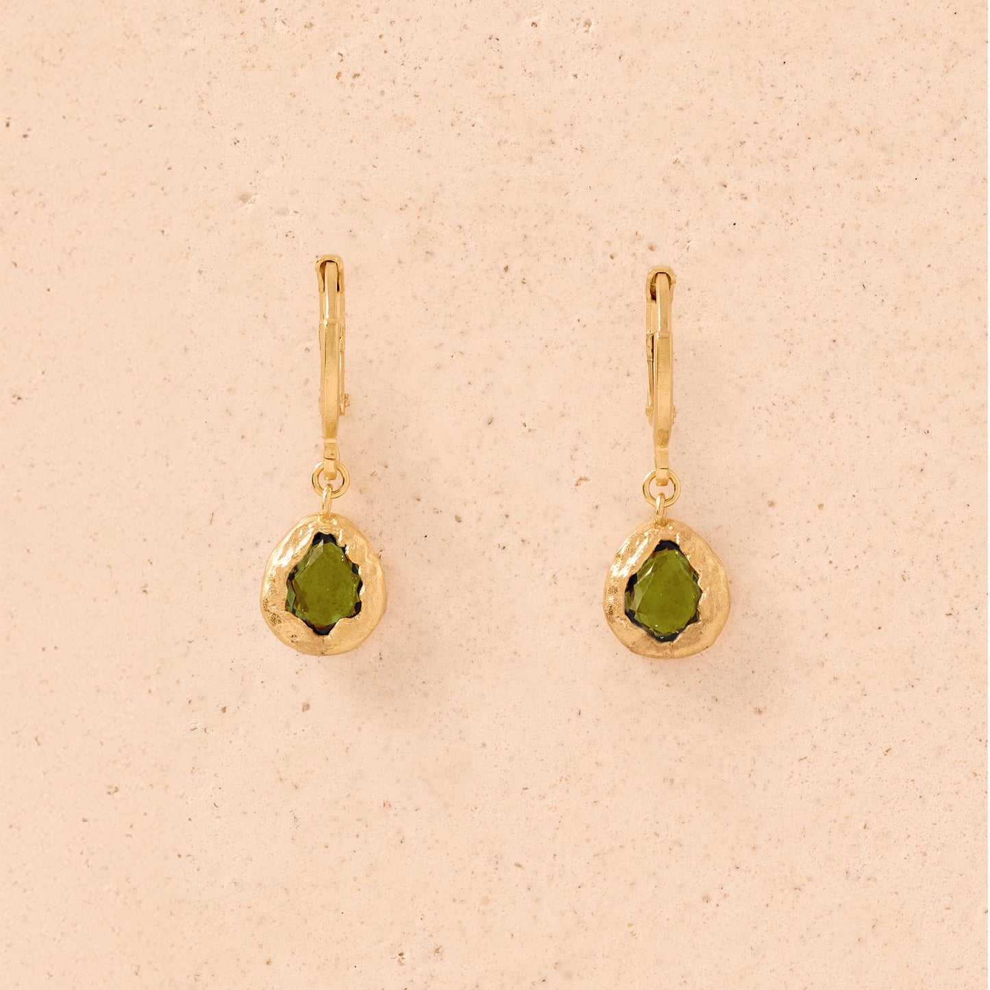 Agapée Lysia Dark Green Earrings