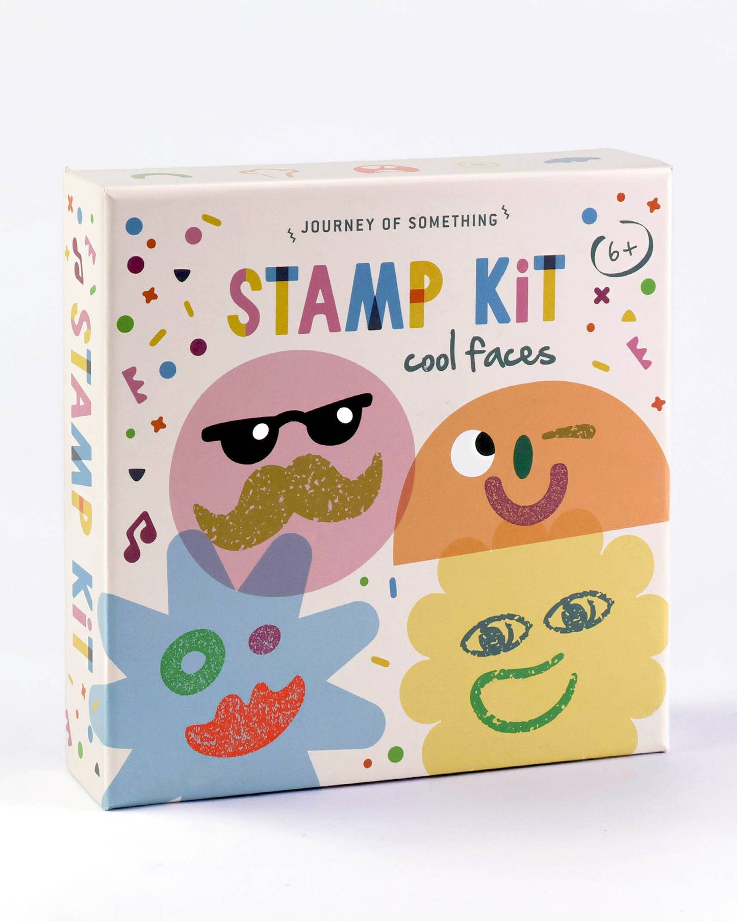 Journey Of Something Stamp Kit, Cool Faces
