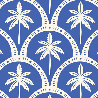 Project Ten Medium Insulated Tote, Blue Palm