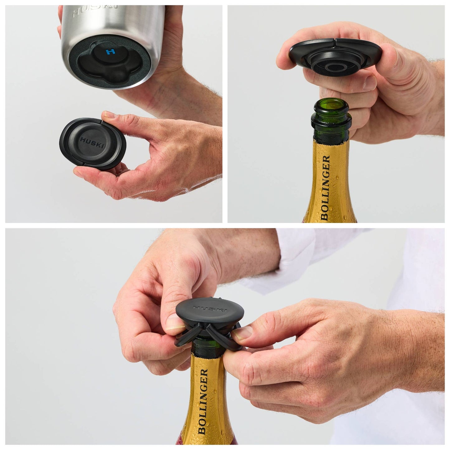 Huski BubbleLock™ Bottle Stopper