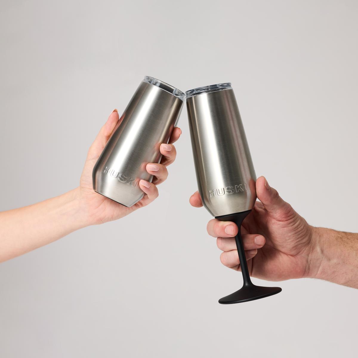 Huski Champagne Flute, Turquoise