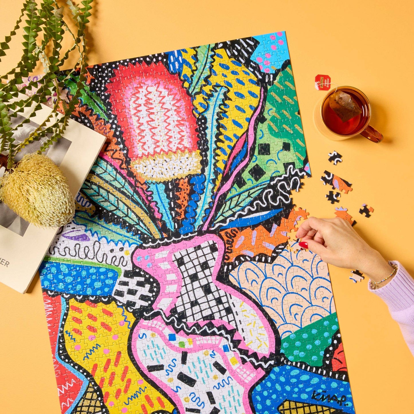 Journey Of Something 1000 Piece Puzzle, Still Life Party