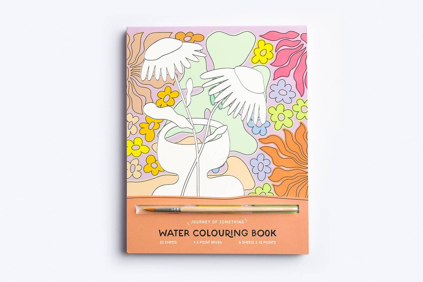 Journey of Something Water Colouring Book