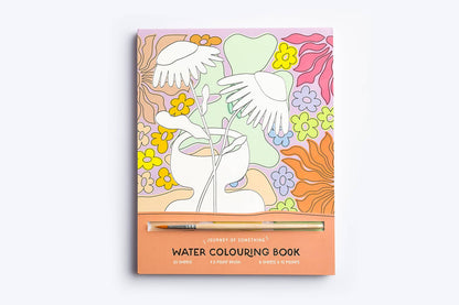 Journey of Something Water Colouring Book