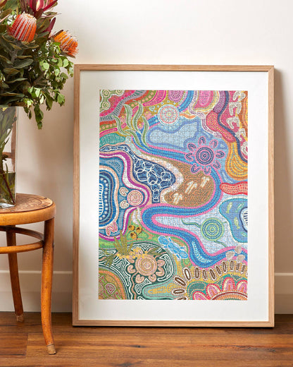 Journey Of Something 1000 Piece Jigsaw Puzzle, Colourful Life
