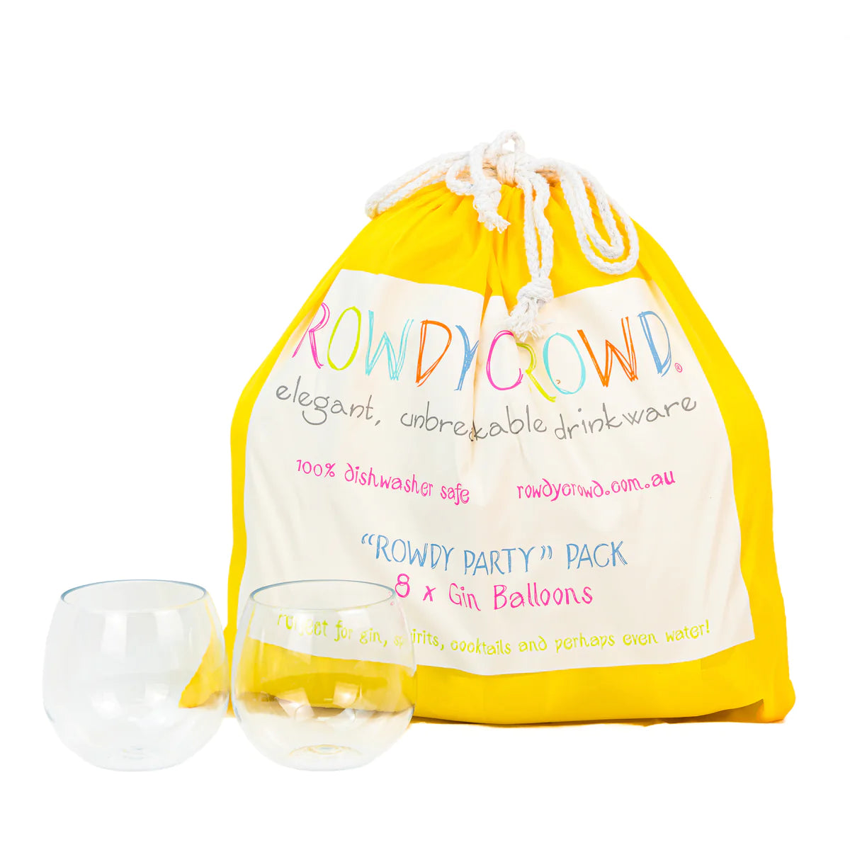 Rowdy Crowd Gin Balloon Pack