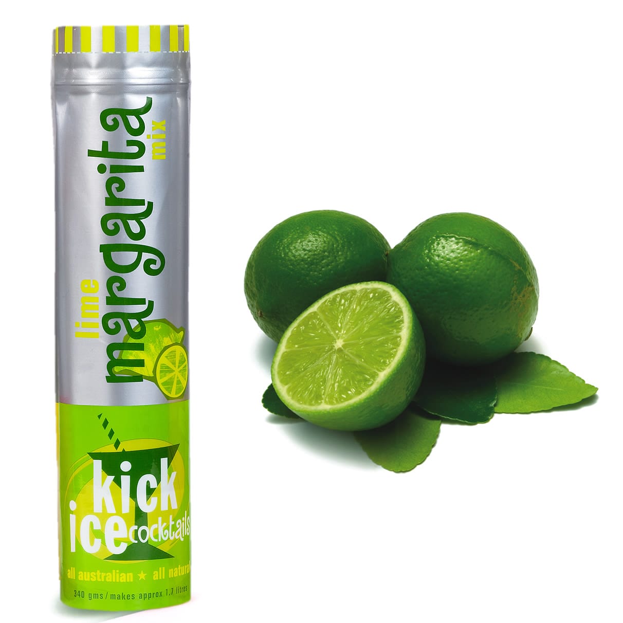 Kick Ice Cocktails, Lime Margarita