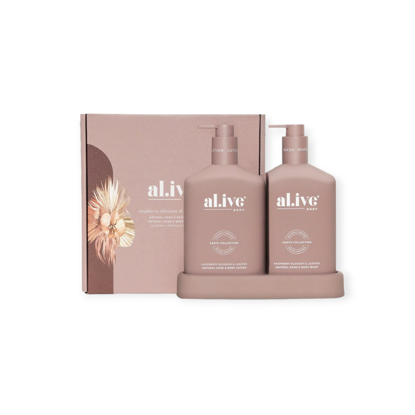 Al.ive DUO 500ml, Raspberry Blossom & Juniper