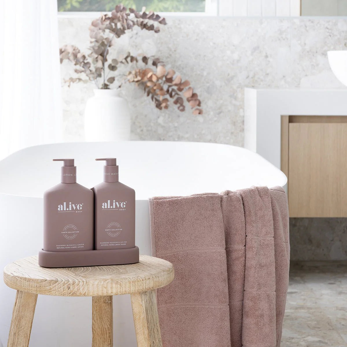 Al.ive DUO 500ml, Raspberry Blossom & Juniper