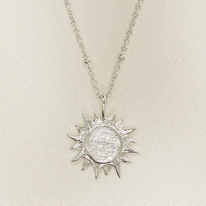 Agapée Solea Silver Necklace