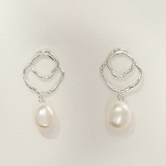 Agapée Célaphine Silver Earrings